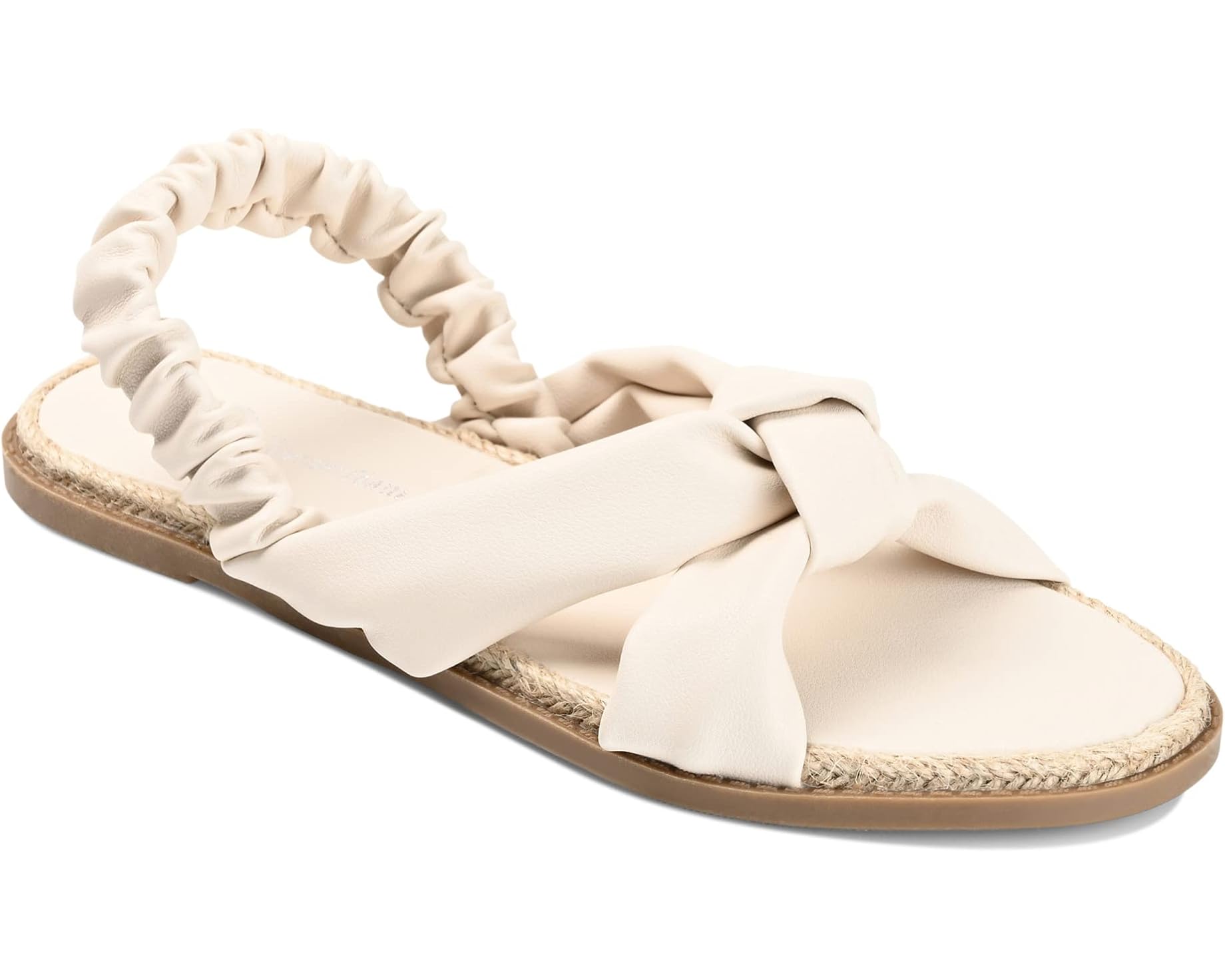 (取寄) ジュルネ コレクション レディース キアンドラ サンダル Journee Collection women Kiandra Sandal Ivory｜ジェットラグ店