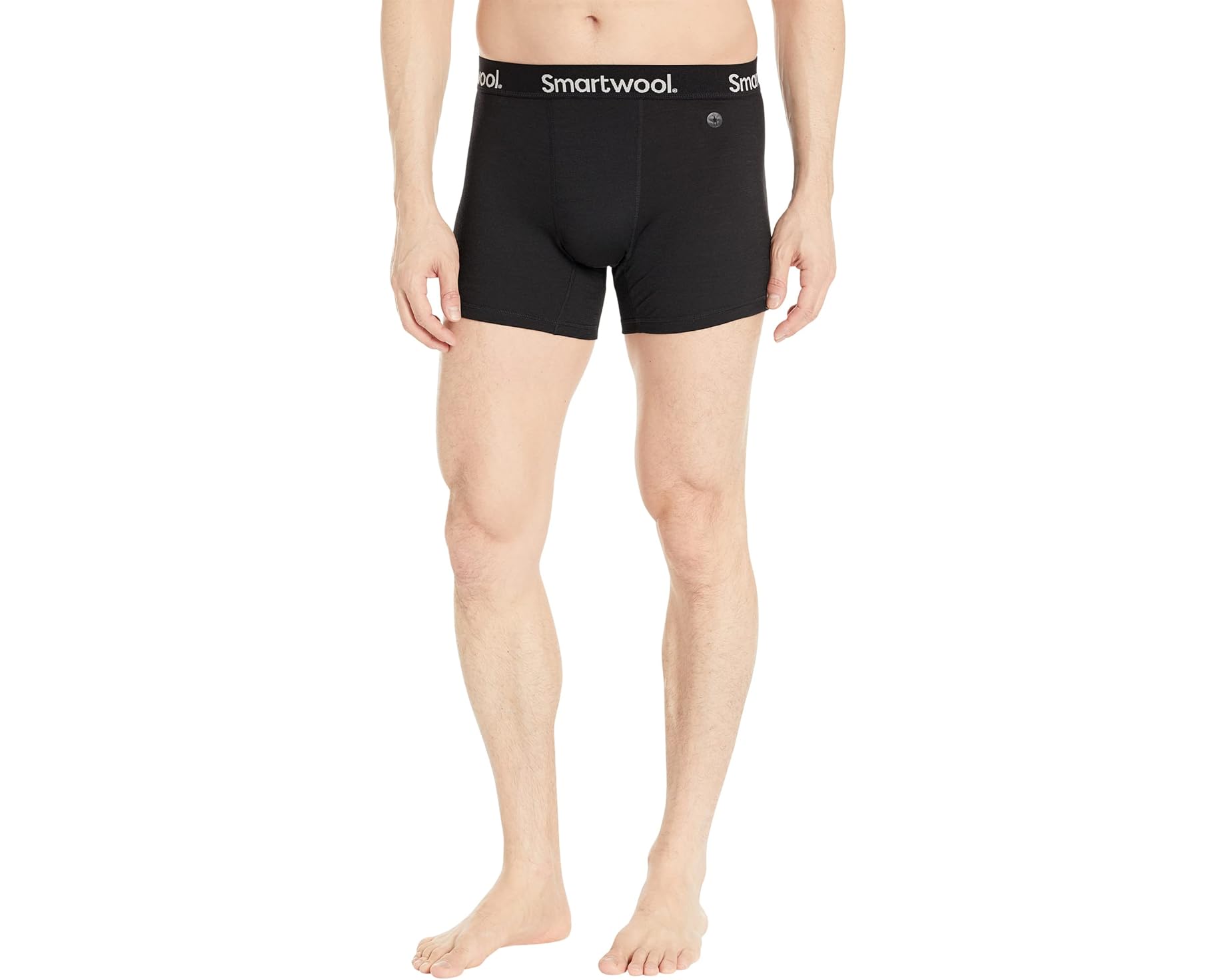 (取寄) スマートウール メンズ ボクサー ブリーフ ボックスド Smartwool men Boxer Brief Boxed Black｜ジェットラグ店