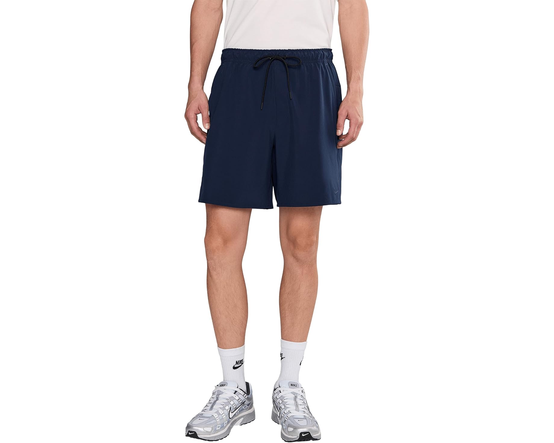 (取寄) ナイキ メンズ ドライ-フィット アンリミテッド ウーブン アンライン ショーツ Nike men 7" Dri-FIT Unlimited Woven Unlined Shorts Obsidian/Black/Obsidian｜ジェットラグ店