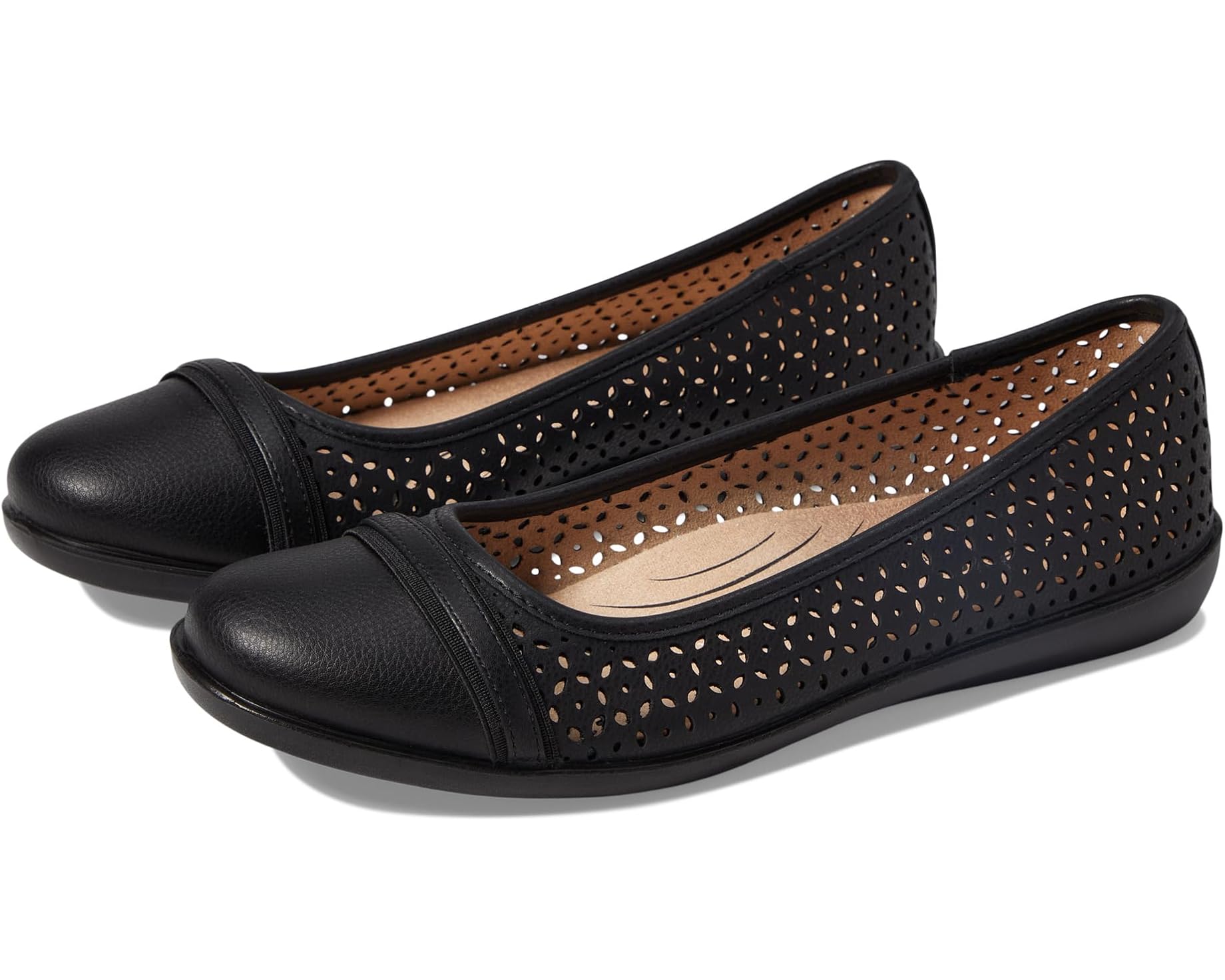 (取寄) ライフストライド レディース ナイル スリッポン フラッツ LifeStride women Nile Slip-On Flats Black|ジェットラグ店