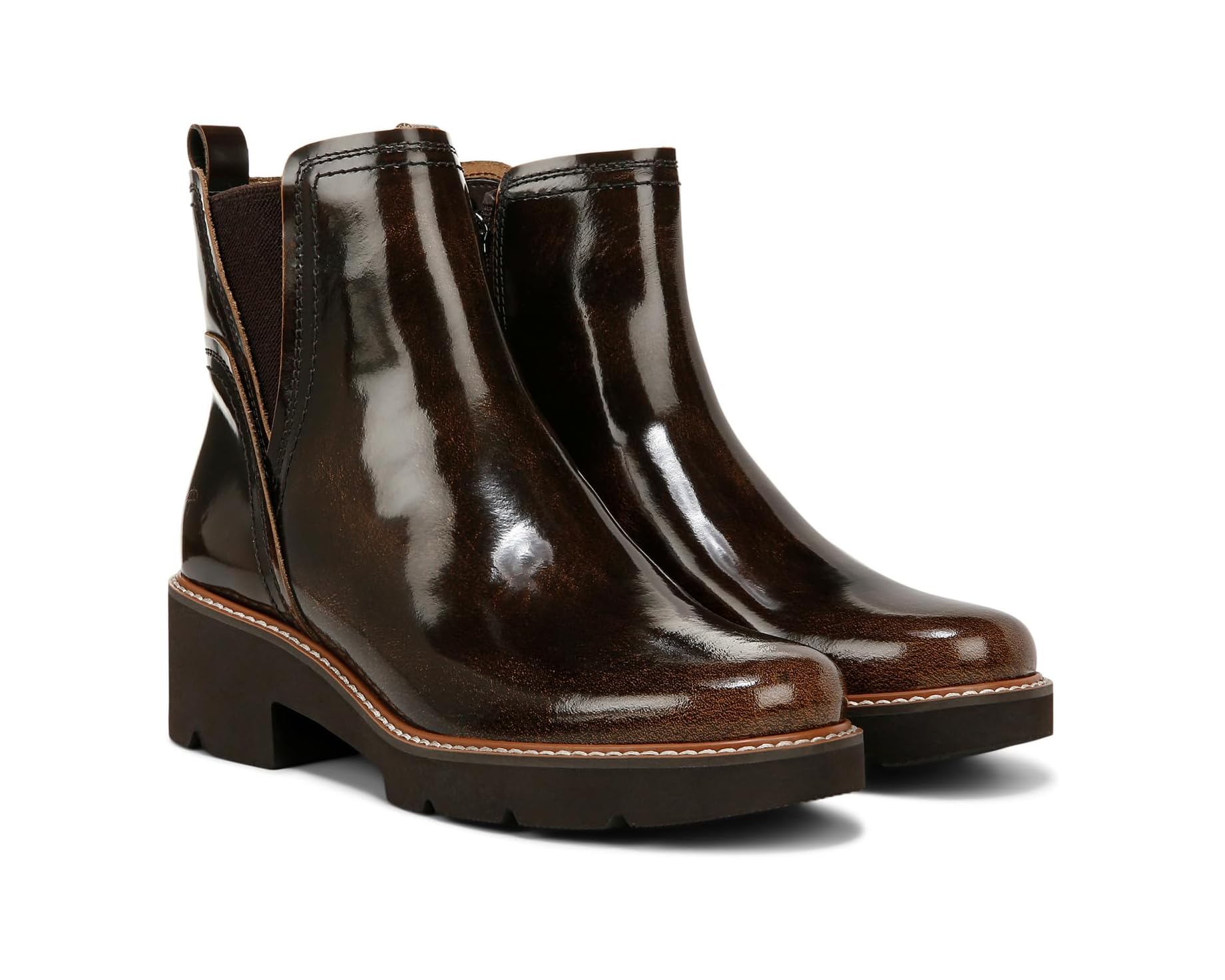 (取寄) ナチュラライザー レディース ダリー-ブーティ ウォターリペラント Naturalizer women Darry-Bootie Water-Repellent English Tea Brown Leather｜ジェットラグ店