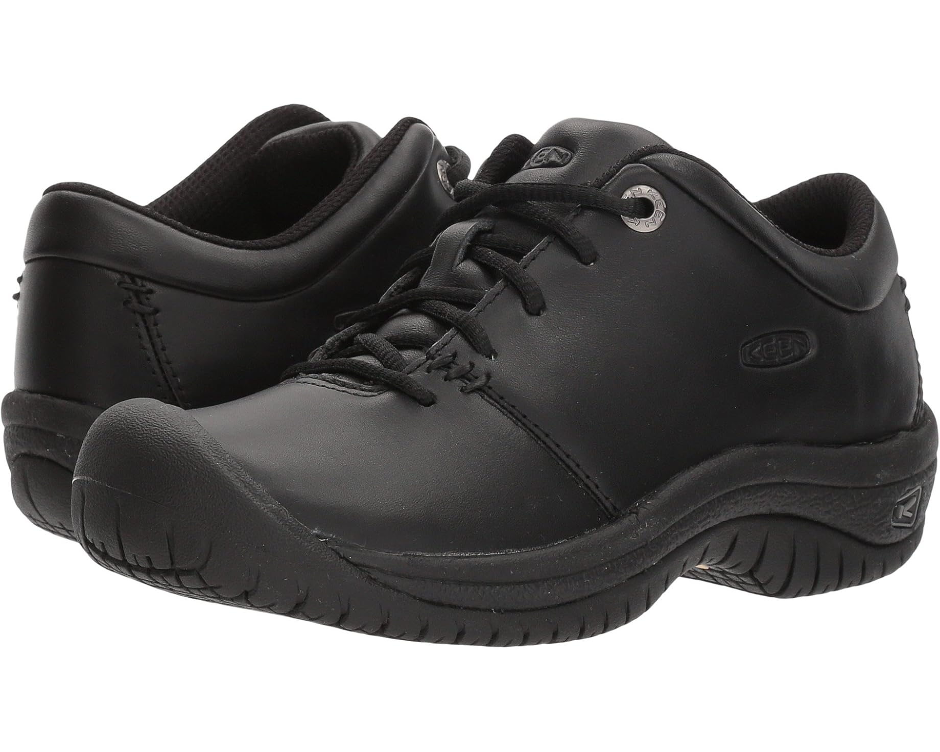 (取寄) キーン ユーティリティ レディース PRC オックスフォード (ソフト トゥ) KEEN Utility women PTC Oxford (Soft Toe) Black｜ジェットラグ店