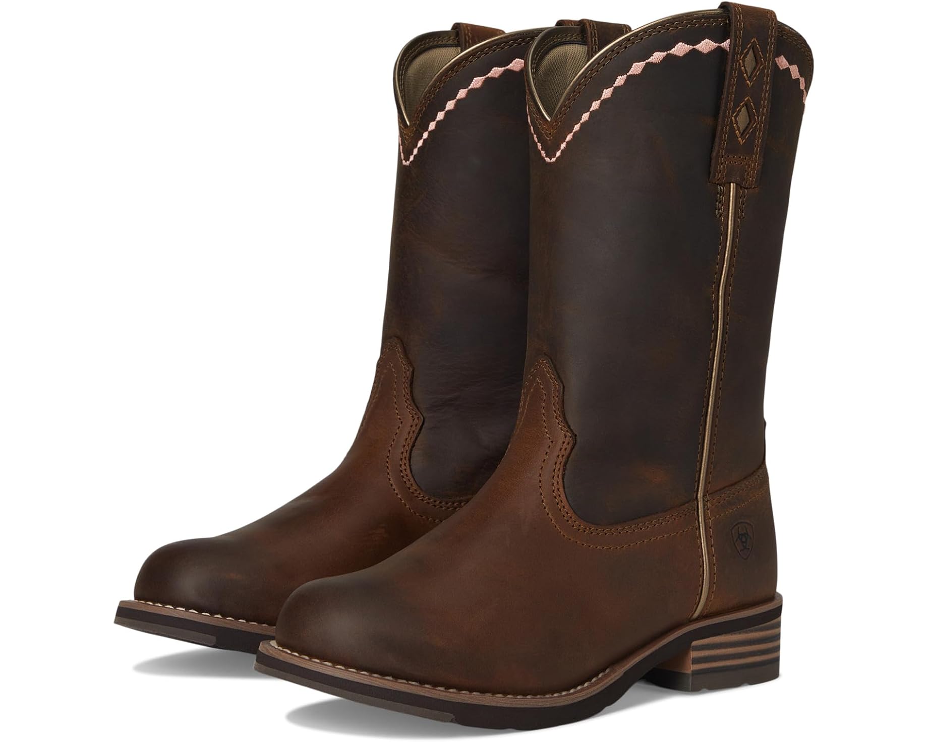 (取寄) アリアット レディース アンブライドルド ローパー Ariat women Unbridled Roper Distressed Brown|ジェットラグ店