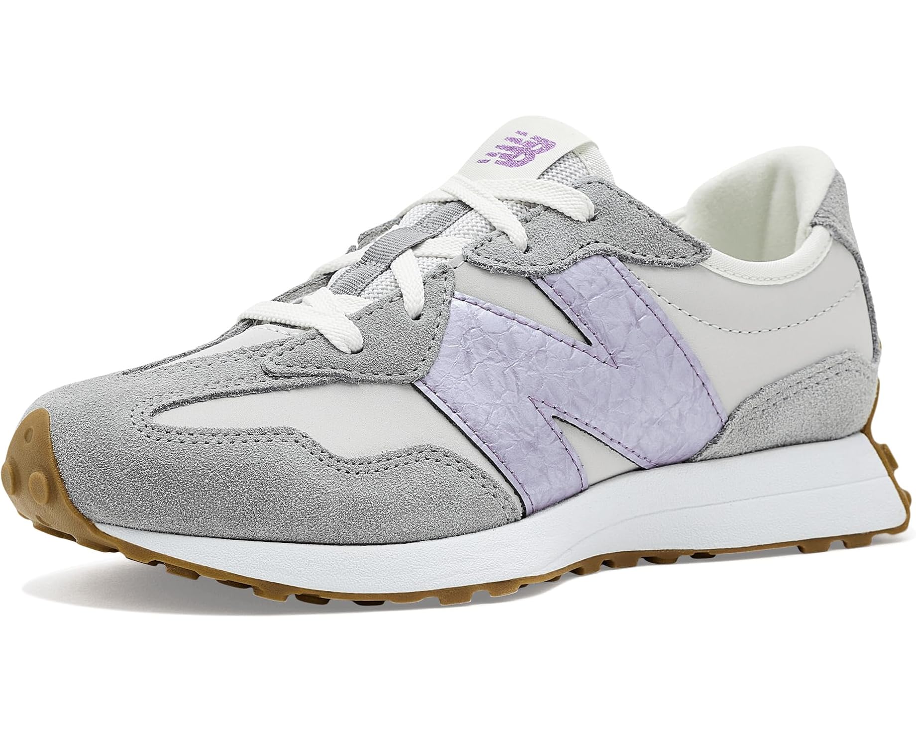 (取寄) ニューバランス キッズ 327 (ビッグ キッド) New Balance kids 327 (Big Kid) Grey Matter/Candied Violet｜ジェットラグ店 21,411円