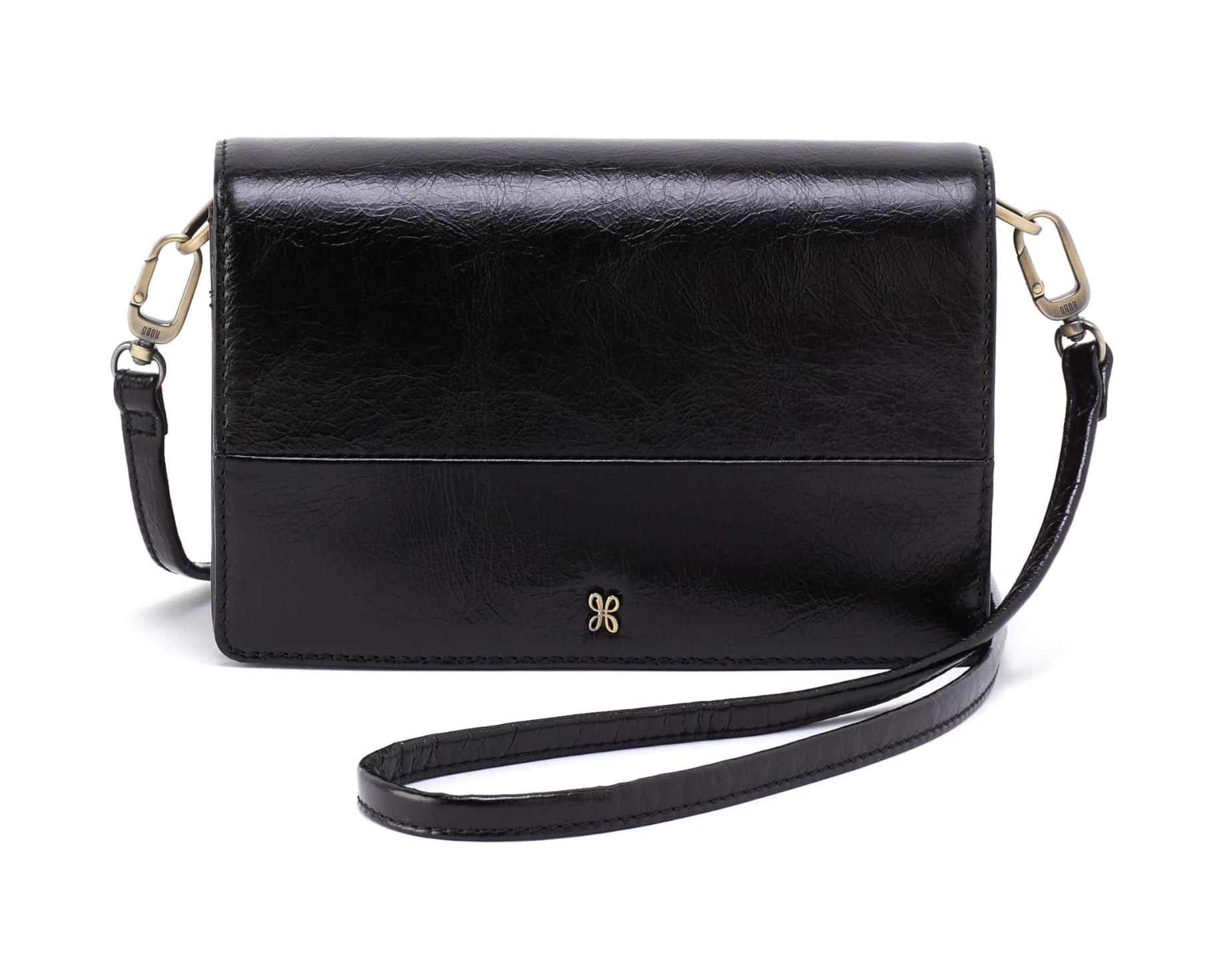 (取寄) ホーボー ジル フォン クロスボディ HOBO Jill Phone Crossbody Black|ジェットラグ店