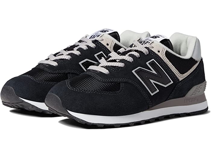(取寄) ニューバランス スニーカー クラシック レディース 574 コア New Balance Classics women 574 Core Black/White