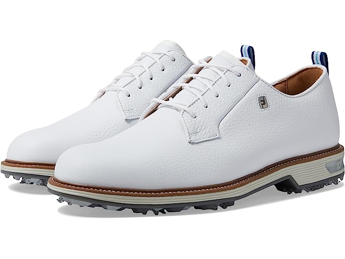 ★新品未使用★ FootJoy ホワイト ゴルフシューズ 新品フットジョイゴルフシューズホワイト×ブルー26.5cm