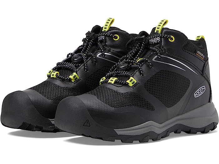 (取寄) キーン キッズ ボーイズ ワンドゥーロ ミッド ウォータープルーフ (リトル キッド/ビッグ キッド) KEEN Kids boys Wanduro Mid Waterproof (Little Kid/Big Kid) Black/Silver