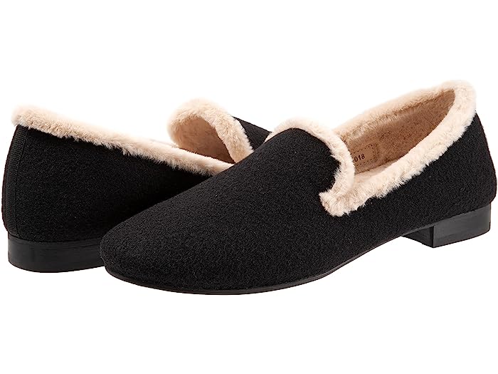 (取寄) トロッターズ レディース グローリー Trotters women Glory Black Felt