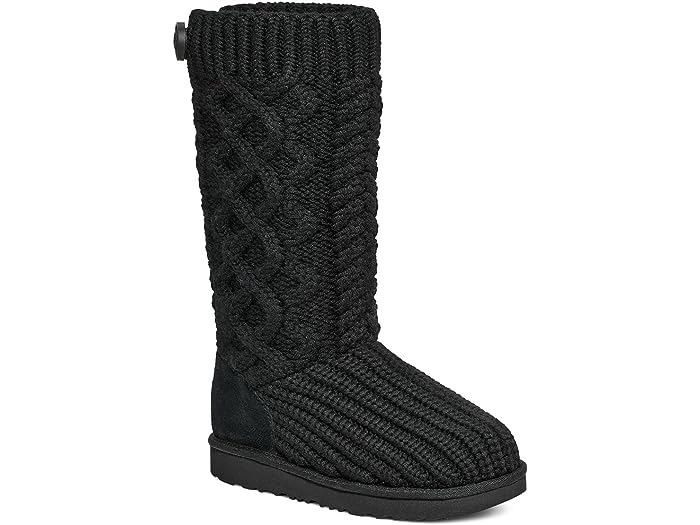(取寄) アグ キッズ ガールズ クラシック カルディ ケーブルド ニット (トドラー/リトル キッド) UGG Kids girls Classic Cardi Cabled Knit (Toddler/Little Kid) Black