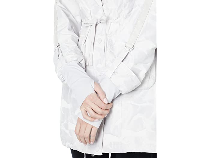 (取寄)ブランノアールレディースカモアノラックジャケットBlancNoirwomenCamoAnorakJacketLightGreyCamo