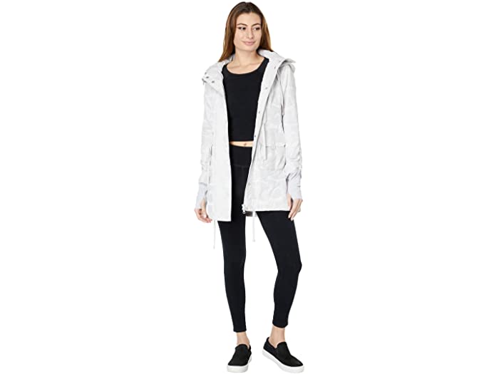(取寄)ブランノアールレディースカモアノラックジャケットBlancNoirwomenCamoAnorakJacketLightGreyCamo
