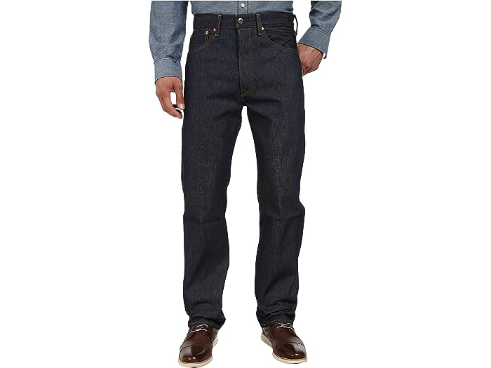 (取寄) リーバイス ジーンズ メンズ 501 オリジナル シュリンク-トゥ-フィット ジーンズ 大きいサイズ Levi's Mens 501 Original Shrink-to-Fit Jeans Rigid Shrink to Fit