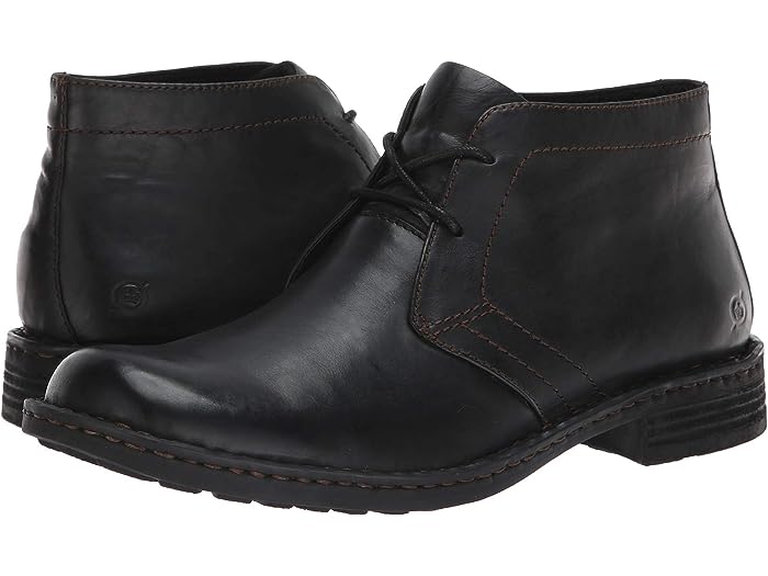 (取寄) ボーン メンズ ハリソン Born men Harrison Black Full Grain