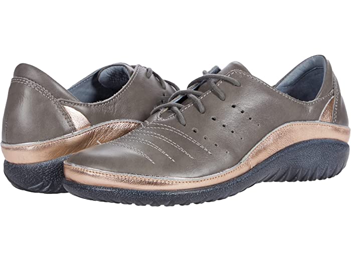 史上最も激安 取寄 ナオト レディース クマラ Naot women Kumara Foggy Gray Leather Soft Rose Gold  mba.today