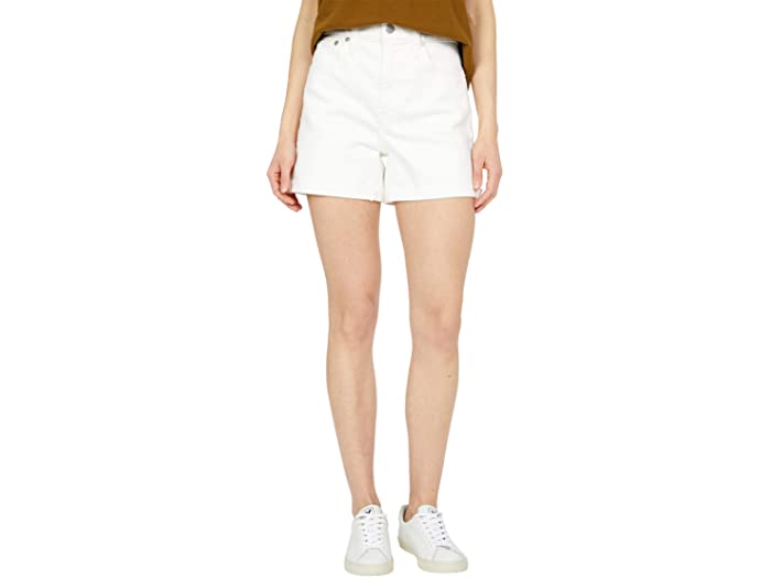 (取寄) メイドウェル レディース ハイライズ デニム ショーツ イン タイル ホワイト Madewell women High-Rise Denim Shorts in Tile White Tile White