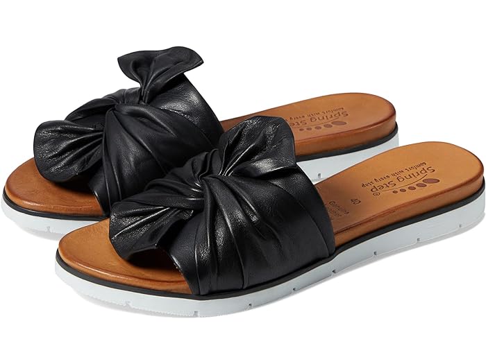 (取寄) スプリング ステップ レディース ラボナ Spring Step women Lavona Black