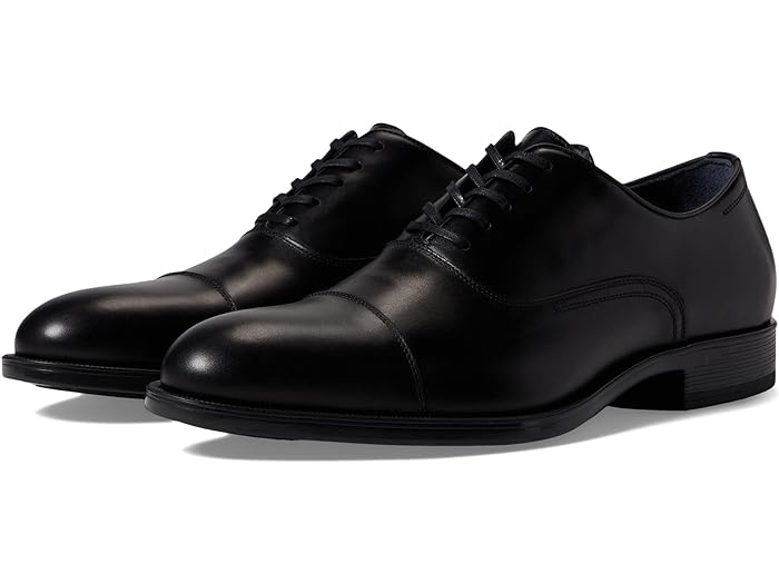 (取寄) ジョンストン&マーフィー コレクション メンズ フリンチ キャップ トゥ Johnston & Murphy Collection men Flynch Cap Toe Black