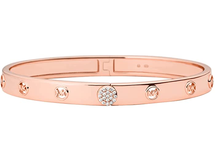 魅力的な (取寄) マイケルコース スターリング シルバー MK ロゴ バングル ブレスレット Michael Kors Sterling Silver MK Logo Bangle Bracelet Rose Gold-Tone ブレスレット 魅力的な (取寄) マイケルコース スターリング シルバー MK ロゴ バングル ブレスレット Michael Kors Sterling Silver MK Logo Bangle Bracelet Rose Gold-Tone ブレスレット