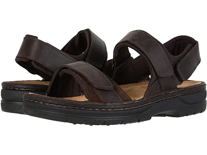 (取寄) ナオト メンズ アーサー Naot men Arthur Crazy Horse Leather Hash Suede