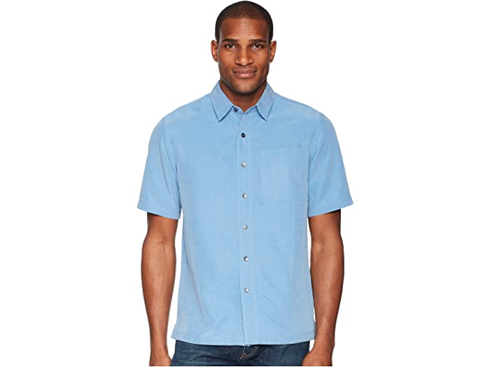 (取寄) ロイヤルロビンズ メンズ デザート パッカー S/S Royal Robbins men Desert Pucker S/S Parisian Blue