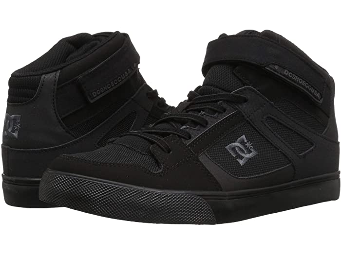 (取寄) DC キッズ ボーイズ ピュア ハイ-トップ EV (リトル キッド/ビッグ キッド) DC Kids boys Pure High-Top EV (Little Kid/Big Kid) Black/Black/Black