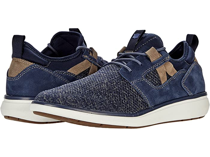 (取寄) フローシャイム メンズ ベンチャー ニット プレーン トゥ スニーカー Florsheim men Venture Knit Plain Toe Sneaker Navy