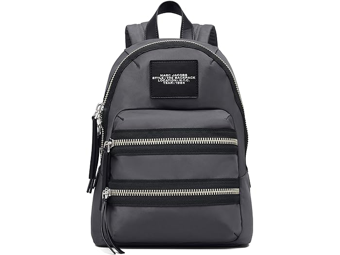 (取寄) マークジェイコブス レディース ザ バイカー ナイロン ミディアム バックパック Marc Jacobs women The Biker Nylon Medium Backpack Dark Shadow