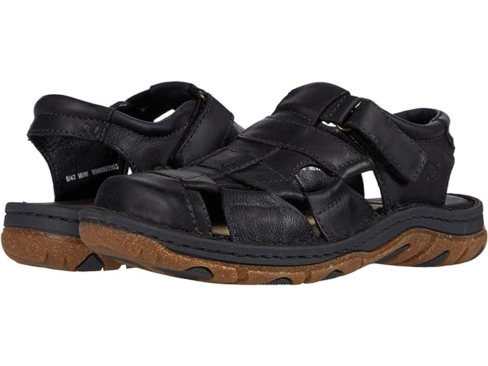 (取寄) ボーン メンズ キャボット 3 Born men Cabot III Black Full Grain Leather