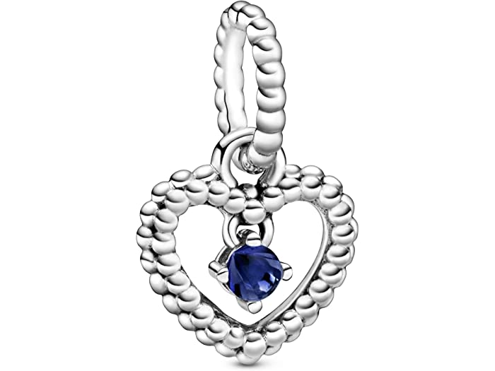 (取寄) パンドラ レディース ハート クリスタル チャーム Pandora women Purely Heart Crystal Charm Heart Royal Blue Crystal