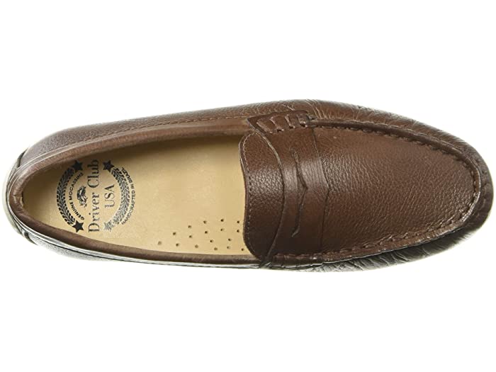 (取寄)ドライバークラブUSAレザーメイドインブラジルネイプルズ2.0ペニードライバローファーDriverClubUSAUnisex-ChildLeatherMadeinBrazilNaples2.0PennyDriverLoaferBrownEverest