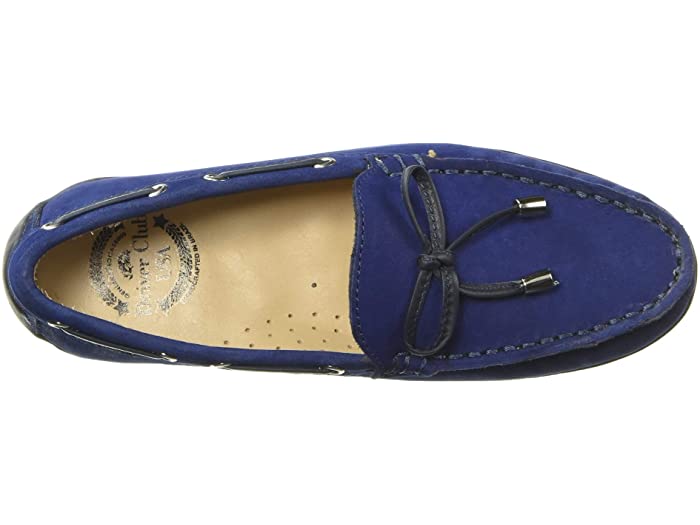 (取寄)ドライバークラブUSAレザーメイドインブラジルナンタケット2.0ドライバローファーDriverClubUSAUnisex-ChildLeatherMadeinBrazilNantucket2.0TiebowDriverLoaferBlueNubuck