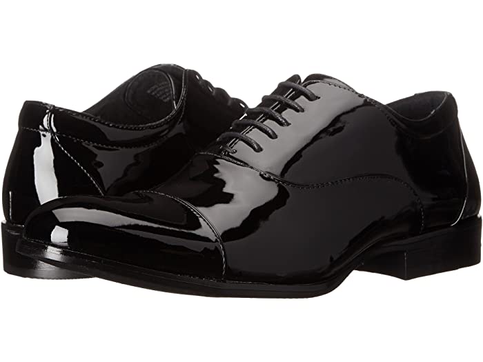 (取寄) ステイシー アダムス メンズ ガーラ キャップ トゥ オックスフォード Stacy Adams men Gala Cap Toe Oxford Black Patent