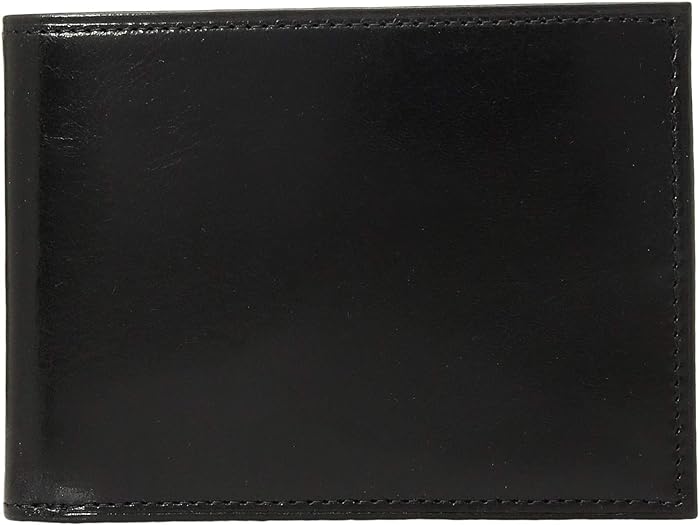 (取寄) ボスカ メンズ オールド レザー コレクション - クレジット ウォレット W/ Id パスケース Bosca men Old Leather Collection - Credit Wallet w/ ID Passcase Black Leather