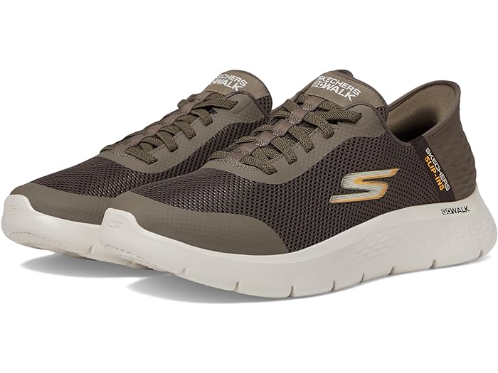 (取寄) スケッチャーズ スニーカー メンズ ゴー ウォーク フレックス - ハンズ アップ ハンズフリー スリップインズ SKECHERS Performance men Go Walk Flex - Hands Up Hands Free Slip-Ins Brown