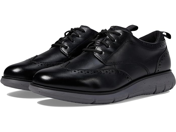 (取寄) ナン ブッシュ メンズ スタンス ウイング ティップ オックスフォード Nunn Bush men Stance Wing Tip Oxford Black