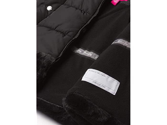 (取寄)ベビーガールズシャインウォームウィンタージャケットLondonFogBabyGirlsShineWarmWinterJacketBlackVeryCozy