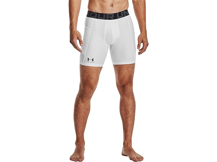 (取寄) アンダーアーマー メンズ ヒートギア アーマー ショーツ Under Armour men Heatgear Armour Shorts White/Black