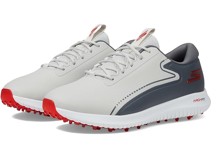 (取寄) スケッチャーズ スニーカー ゴルフ メンズ ゴー ゴルフ マックス-3 Skechers GO GOLF men Go Golf Max-3 Grey/Red
