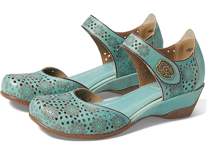 (取寄) ラルティストバイスプリングステップ レディース アメリカーナ L'Artiste by Spring Step women Americana Sky Blue