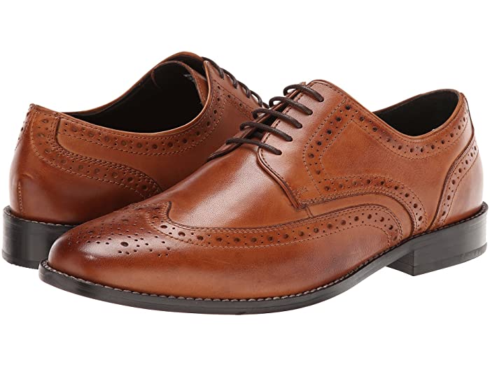 (取寄) ナン ブッシュ メンズ ネルソン ウイング ティップ ドレス カジュアル オックスフォード Nunn Bush men Nelson Wing Tip Dress Casual Oxford Cognac