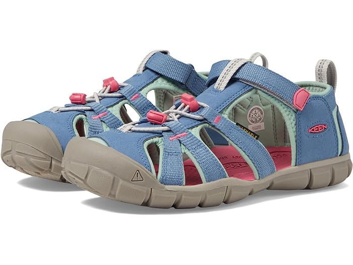 (取寄) キーン キッズ ガールズ シーキャンプ リ シーエヌエックス (リトル キッド/ビッグ キッド) KEEN Kids girls Seacamp II CNX (Little Kid/Big Kid) Coronet Blue/Hot Pink
