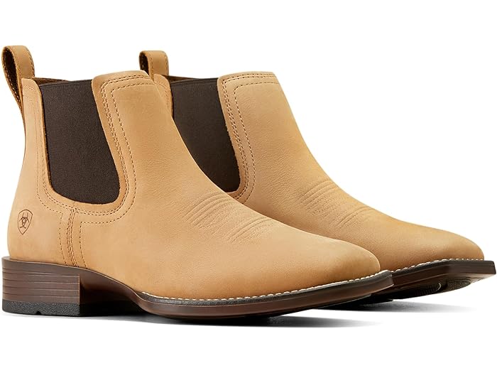 (取寄) アリアット メンズ ブッカー ウルトラ ウェスタン ブーツ Ariat men Booker Ultra Western Boots Charro Tan