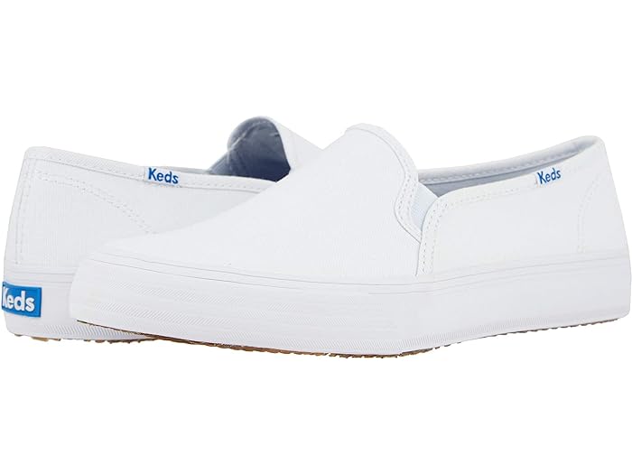 (取寄) ケッズ スニーカー レディース ダブル デッカー スリッポン Keds women Double Decker Slip On White