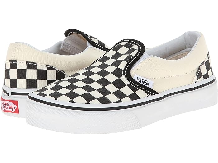 (取寄) バンズ キッズ キッズ クラシック スリッポン (リトル キッド/ビッグ キッド) Vans Kids kids Classic Slip-On (Little Kid/Big Kid) (Checkerboard) Black/White