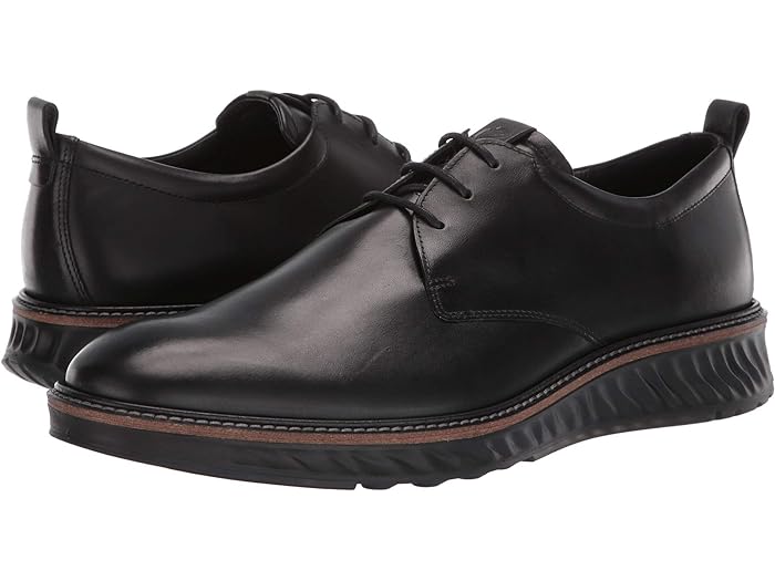 (取寄) エコー メンズ ST1 ハイブリット プレーン トゥ タイ ECCO men ST1 Hybrid Plain Toe Tie Black
