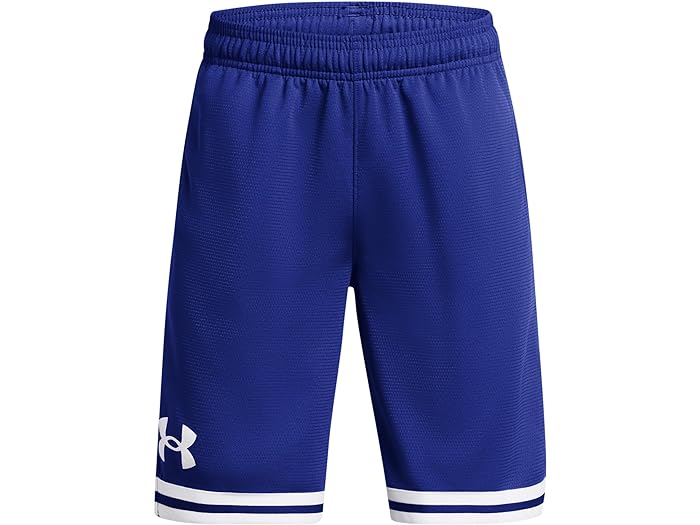 (取寄) アンダーアーマー キッズ ボーイズ ペリミター バスケットボール ショーツ (ビッグ キッズ) Under Armour Kids boys Perimeter Basketball Shorts (Big Kids) Royal/White