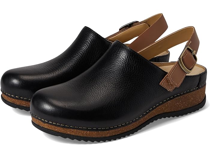 (取寄) ダンスコ レディース メリン Dansko women Merrin Black Waxy Milled