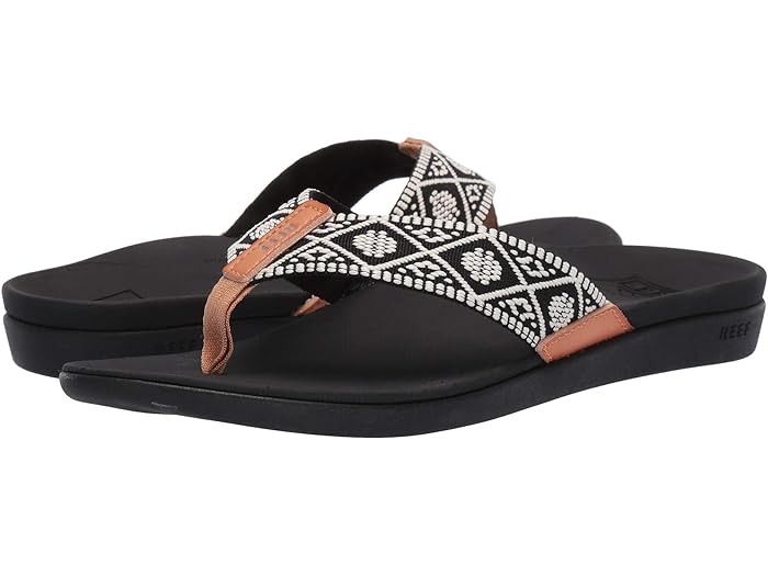 (取寄) リーフ レディース オルソ-ウーベン Reef women Ortho-Woven Black/White