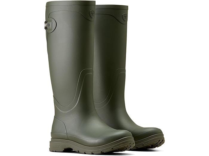 (取寄) アリアット レディース ケルマーシュ ラバー ブーツ Ariat women Kelmarsh Rubber Boots Olive
